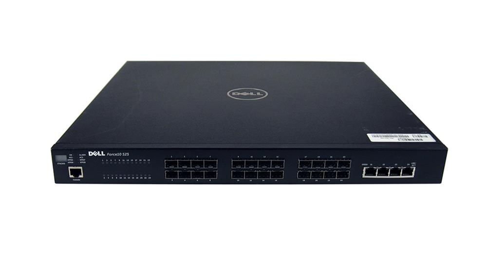 88WT8 Dell Force10 S25-01-Ge 24-Ports SFP Networking Switch (Refurbished)