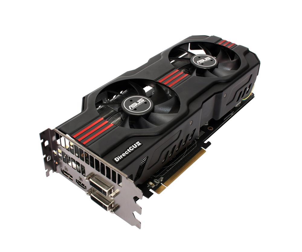90-C1CQ60-X0UAY0BZ ASUS ENGTX570 DCII/2DIS/1280MD5 Nvidia GeForce GTX 570 1280MB GDDR5 320-Bit HDMI / DisplayPort / VGA / DVI-I PCI-Express Video Graphics Card