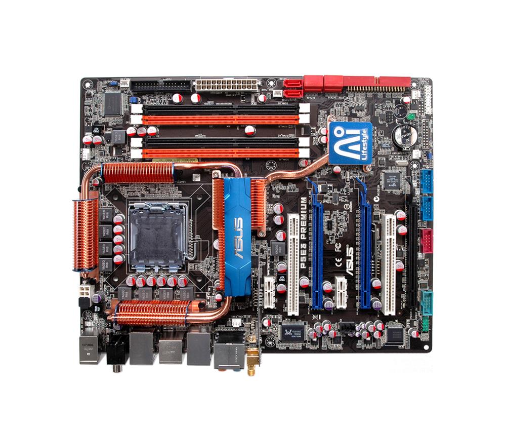 90-MIB3L0-G0AAY00Z ASUS P5E3 Premium/WiFi-AP Intel X48 Chipset Socket LGA775 Intel Core 2 Quad/Core 2 Extreme/Core 2 Duo/Pentium Extreme/Pentium D/Pentium 4 Processors Support ATX Motherboard (Refurbished)