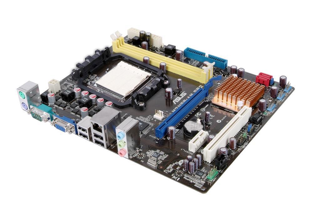 90-MIB7Y0-G0EAY0KZ ASUS Socket AM2 Nvidia GeForce 7025/ nForce 630a Chipset AMD Phenom II X4/ Phenom II X3/ Phenom X4/ Phenom X3/ AMD Athlon 64 X2/ Athlon X2 Processors Support DDR2 2x DIMM 2x SATA 3.0Gb/s Micro-ATX Motherboard (Refurbished)