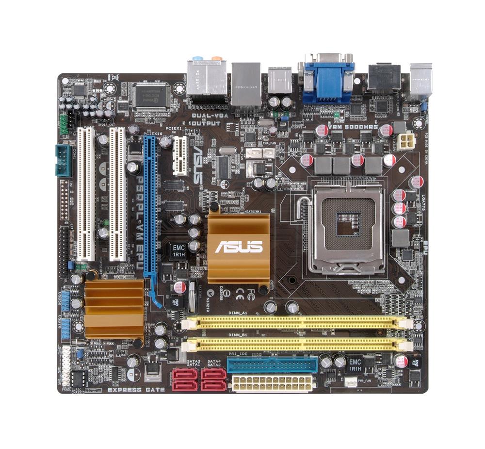 90-MIB8R0-G0AAY0KZ ASUS Socket LGA775 Intel G41/ICH7 Chipset micro-ATX Motherboard (Refurbished)