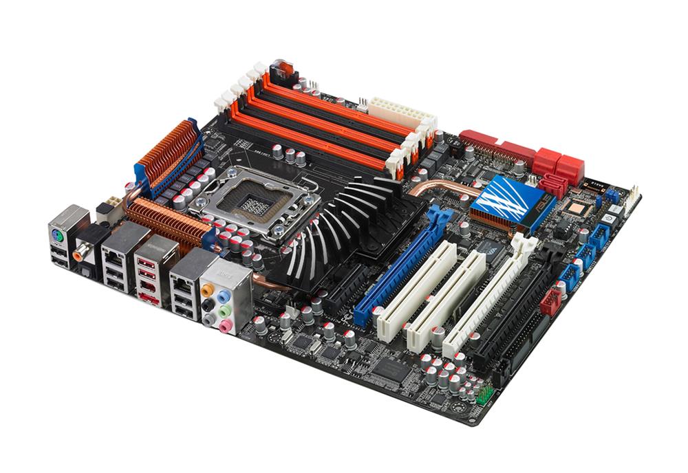 90-MIBAU0-G0EAY00Z Asus P6TD DELUXE Motherboard LGA 1366 Intel X58 ATX RAID SATA Gi (Refurbished)