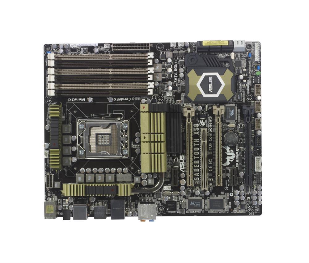 90-MIBDK0-G0AAY00Z ASUS Intel X58/ ICH10R Chipset Core i7 Extreme Edition/ Core i7 Processors Support Socket LGA1366 ATX Motherboard (Refurbished)