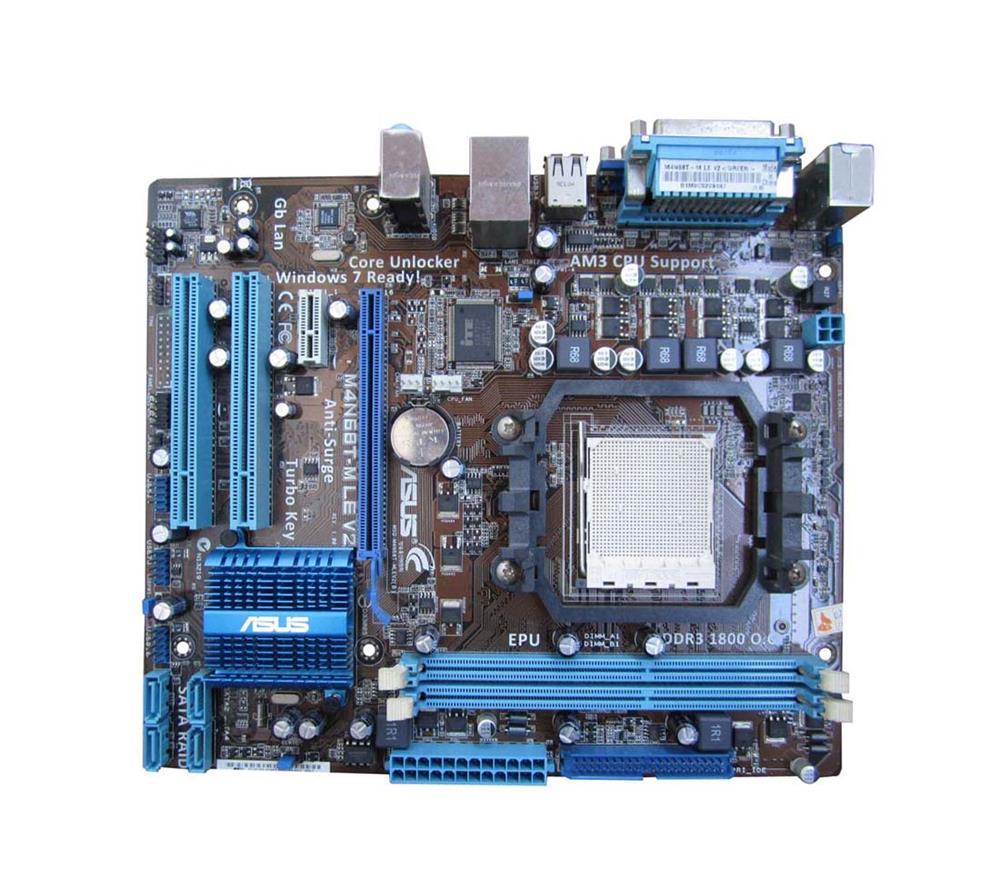 90-MIBDX0-G0EAY0 ASUS Socket AM3 Nvidia GeForce 7025/ nForce 630a Chipset AMD Phenom II/ AMD Athlon II/ AMD Sempron 100 Series Processors Support DDR3 2x DIMM 4x SATA 3.0Gb/s Micro-ATX Motherboard (Refurbished)