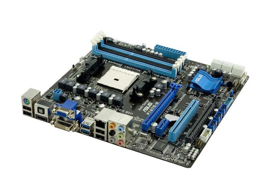 90-MIBGK0-G0AAY0GZ ASUS Socket FM1 AMD A75 Chipset AMD A-Series/ AMD E2-Series Processors Support DDR3 4x DIMM 6x SATA 6.0Gb/s Micro-ATX Motherboard (Refurbished)
