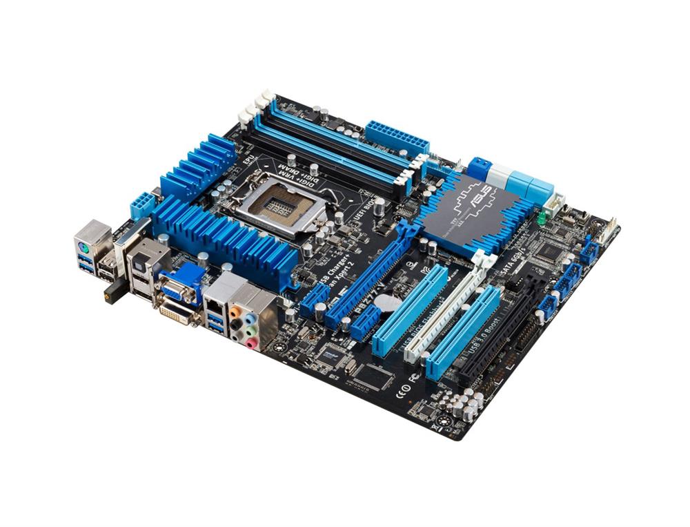 90-MIBHZ0-G0AAY0DZ ASUS Intel Z77 Chipset 3rd/ 2nd Generation Core i7/ Core i5/ Core i3/ Pentium/ Celeron Processors Support Socket LGA1155 ATX Motherboard (Refurbished)