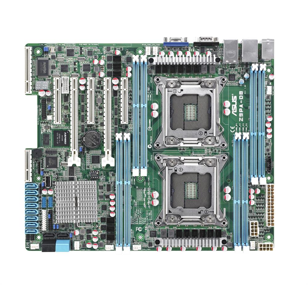 90-MSVEJ1-G1UAY0YZ ASUS Z9pa-d8/ikvm Intel C602-a PCH Chipset ATX Motherboard (Refurbished)