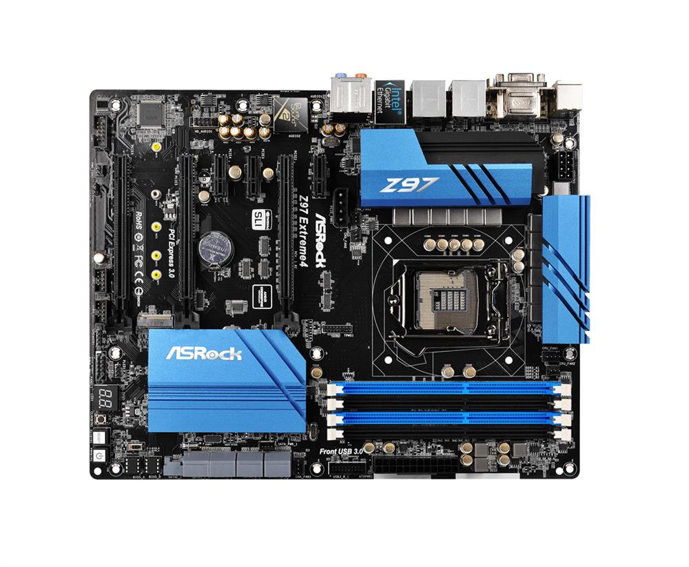 90-MXGTZ0-A0UAYZ ASRock Z97 Extreme4 Motherboard 5th/4th Generation Core i7/i5/i3/pentiu (Refurbished)