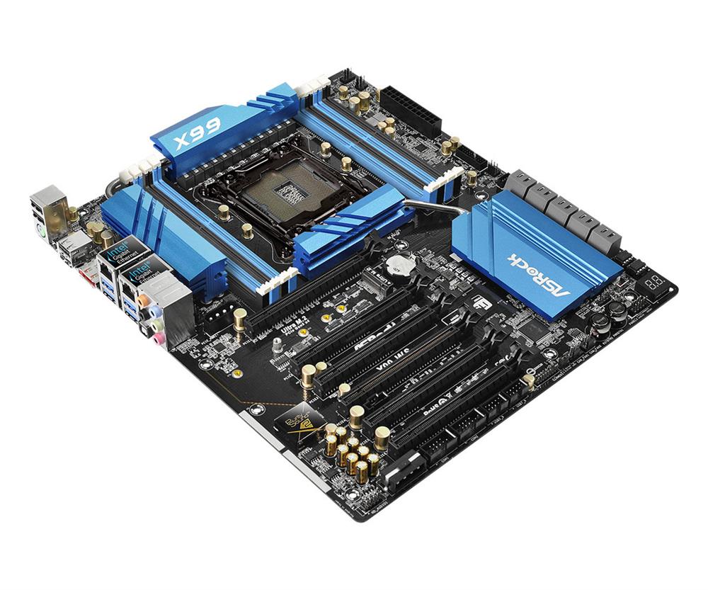 90-MXGVQ0-A0UAYZ ASRock Socket-LGA2011 V3 Chipste X99 ATX System Board (Refurbished)