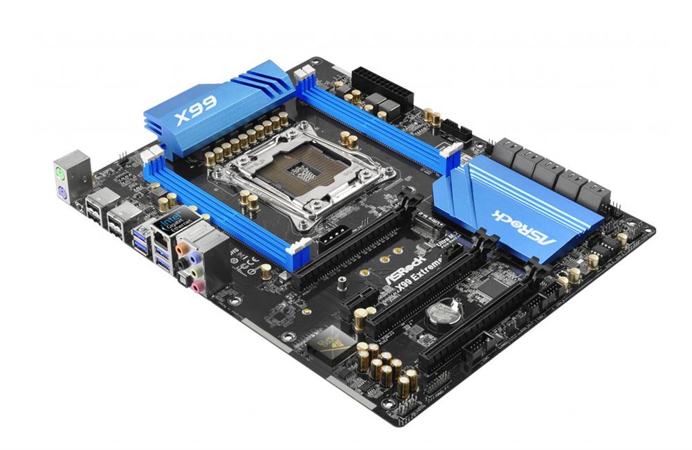 90-MXGVY0-A0UAYZ ASRock Socket-LGA2011 V3 Chipset X99 Extreme3 System Board (Refurbished)