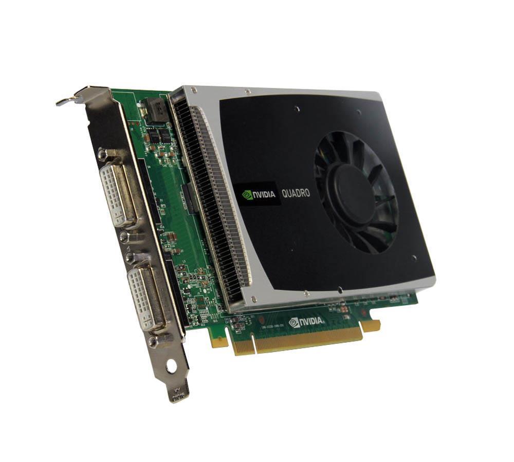 900-51232-0050-000 Nvidia Quadro 2000d 1GB GDDR5 PCI Express 2.0 Dual DVI Workstation Graphics Card