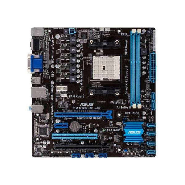 90MB0CN0-M0EAY0 ASUS Socket FM2 AMD A55 Chipset AMD Athlon/ A-Series Processors Support DDR3 2x DIMM 6x SATA 3.0Gb/s Micro-ATX Motherboard (Refurbished)
