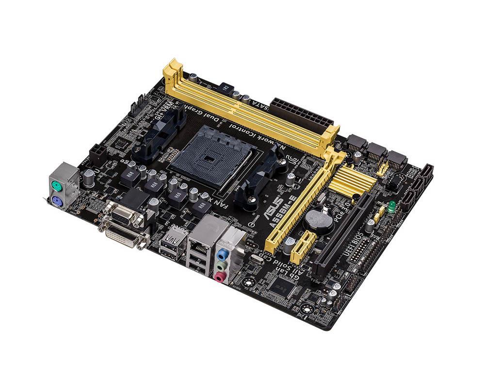 90MB0H90-M0EAY0 ASUS A55bm-e Amd Socket Fm2+ 2x DDR3 Max.32GB Amd A55 Amd Radeon Motherboard (Refurbished)