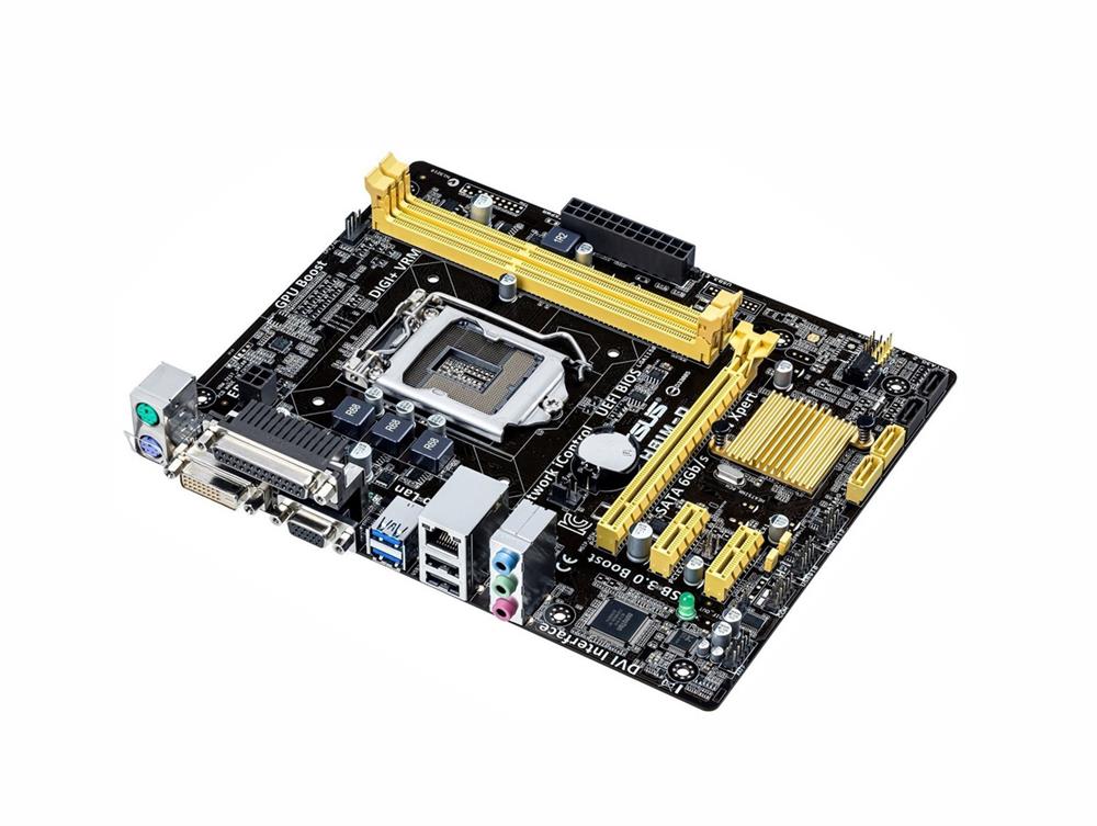 90MB0HT0-M0EAY0 ASUS H81M-D Socket LGA1150 Intel H81 Chipset micro-ATX Motherboard (Refurbished)