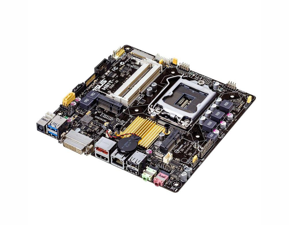 90MB0HU0-M0EAY0 ASUS H81t Socket LGA1150 Intel H81 2x DDR3 Max. 16GB Dvi HDmi Di Motherboard (Refurbished)