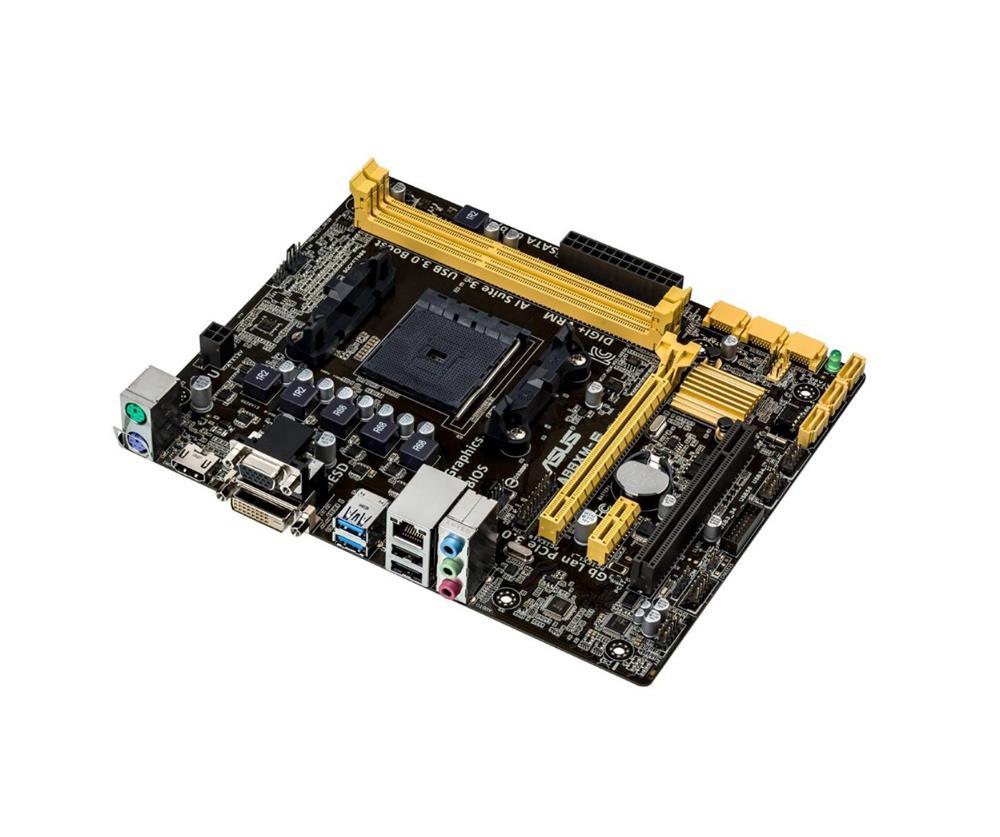 90MB0J80-M0EAY0 ASUS A88XM-E Athlon/A-Series Processor Support AMD A88X (Bolton D4) Chipset Socket FM2+ micro-ATX Motherboard (Refurbished)