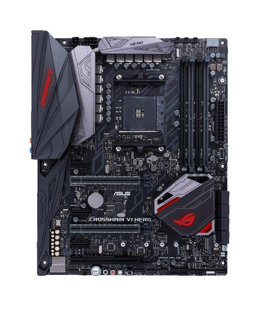 90MB0SC0-M0EAY0 ASUS Socket AM4 AMD X370 Chipset AMD Ryzen 7th Generation A-Series/ Athlon Processors Support DDR4 4x DIMM 8x SATA 6.0Gb/s ATX Motherboard (Refurbished) 