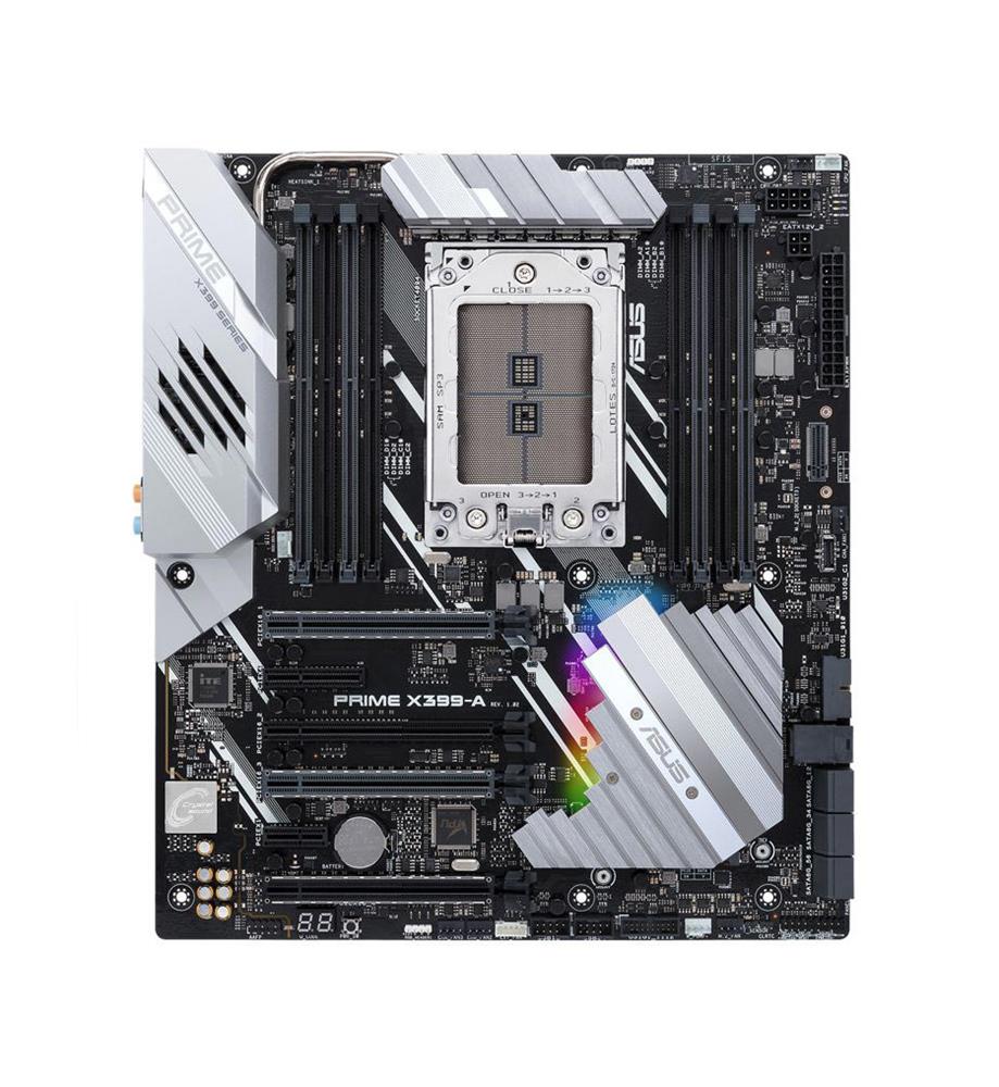 90MB0V80-M0EAY0 ASUS Socket TR4 AMD X399 Chipset AMD Ryzen Threadripper Processors Support DDR4 8x DIMM 6x SATA Extended-ATX Motherboard (Refurbished) 