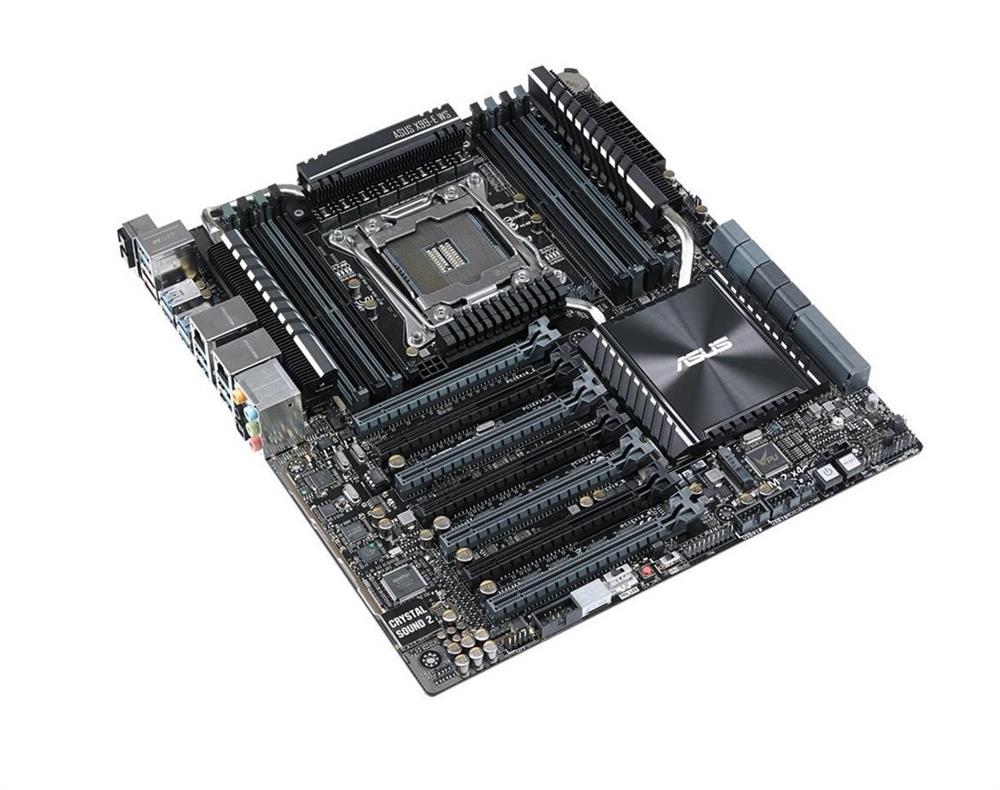 90SB05D0-M0EAY0 ASUS X99-E WS/USB3.1 Socket LGA 2011-v3 Intel X99 Chipset Core i7/ Core i7 X-Series/ Intel Xeon Processors Support DDR4 8x DIMM 8x SATA 6.0Gb/s CEB Motherboard (Refurbished)