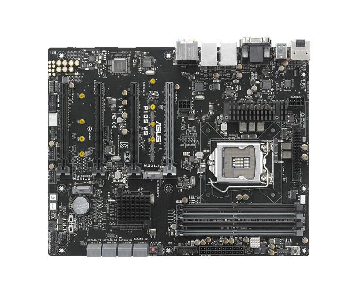 90SB05T0-M0EAY0 ASUS P10S WS Socket LGA 1151 Intel C236 Chipset 7th/6th Generation Core i7 / i5 / i3 / Xeon E3-1200 v6/v5 / Pentium / Celeron Processors Support DDR4 4x DIMM 8x SATA 6.0Gb/s ATX Motherboard (Refurbished)