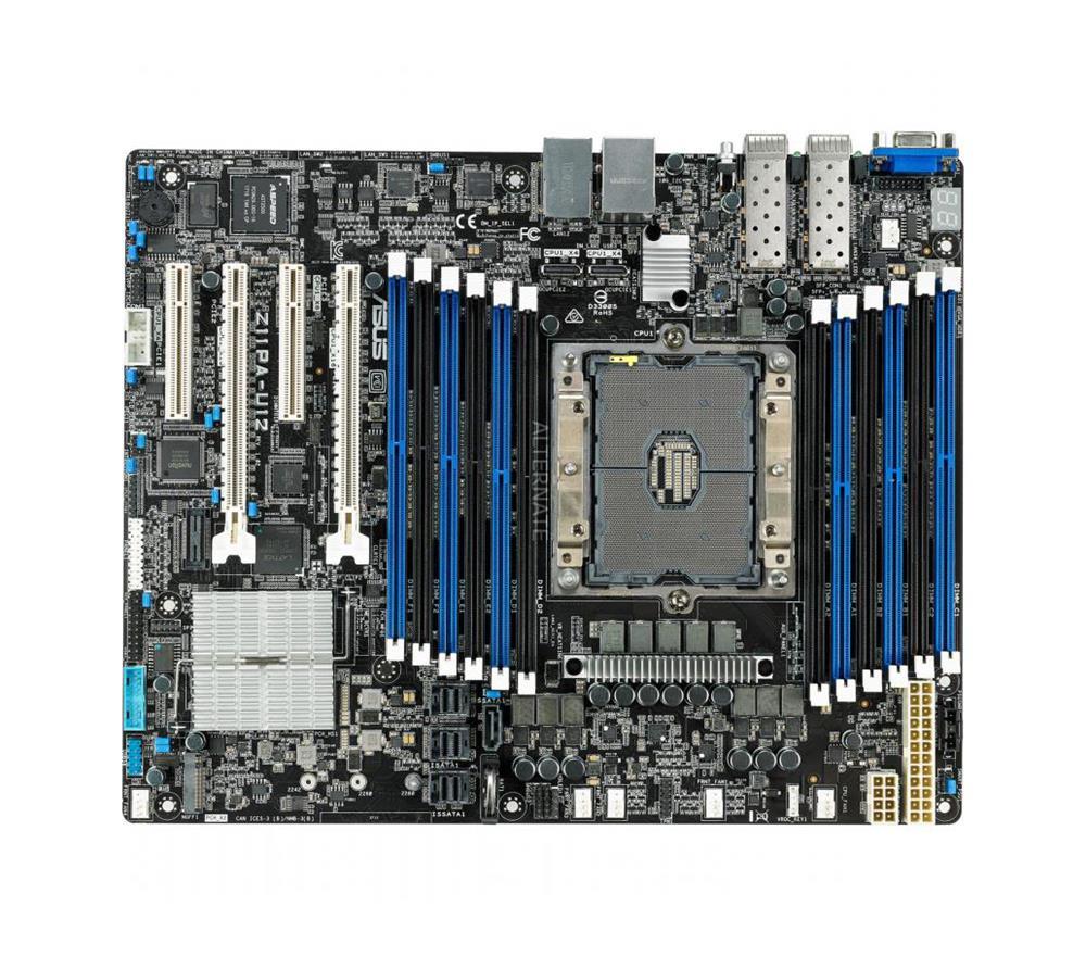 90SB0660-M0UAY0 ASUS Z11PA-U12 Socket LGA 3647 Intel C621 Chipset Xeon Scalable Processors Support DDR4 12x DIMM 13x SATA3 6.0Gb/s ATX Server Motherboard Mfr PN (Refurbished)
