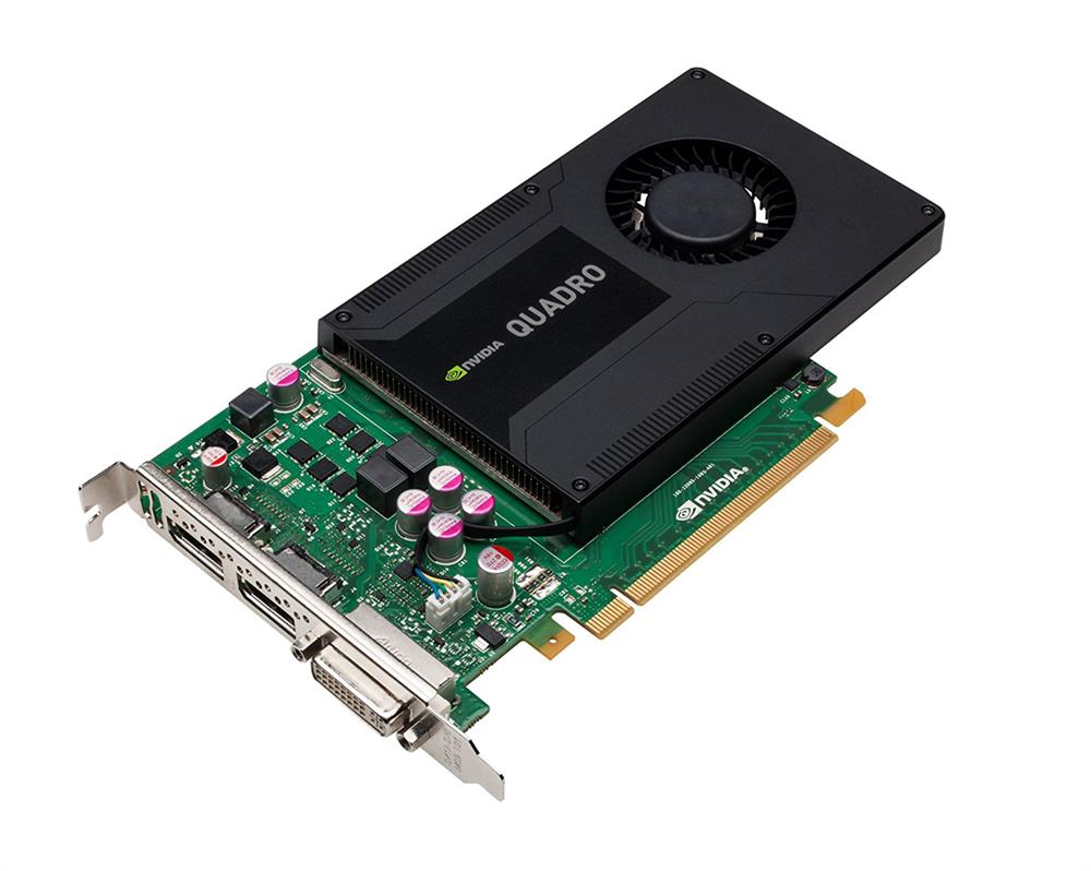 90SKC000-M0BAN0 ASUS NVidia Quadro K2000 2GB GDDR5 128-Bit Dual Link DVI-I/2x DisplayPort PCI Express 2.0 x16 Video Graphics Card