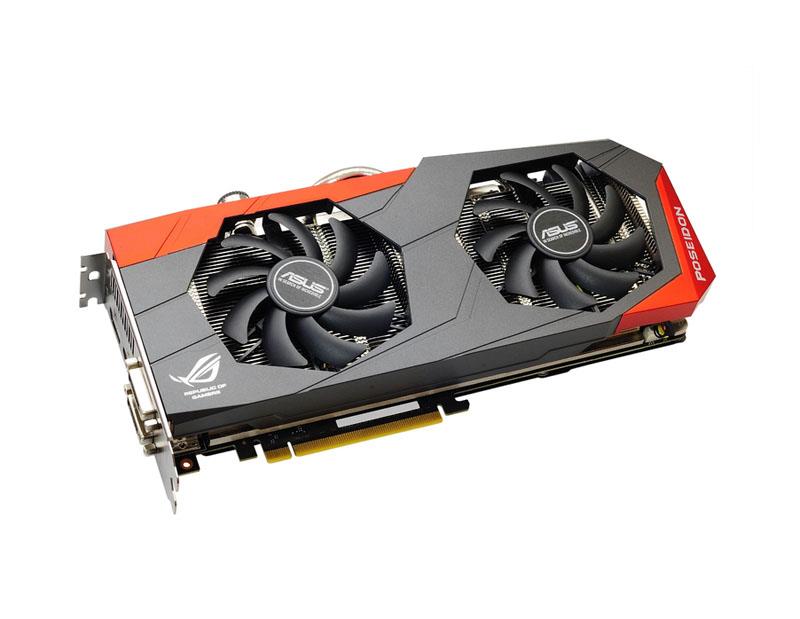 90YV04E4-M0NM00 ASUS Rog Poseidon GeForce GTX 770 2GB 256-Bit GDDR5 PCI Express 3.0 DVI/ HDMI/ DisplayPort HDCP Support Video Graphics Card