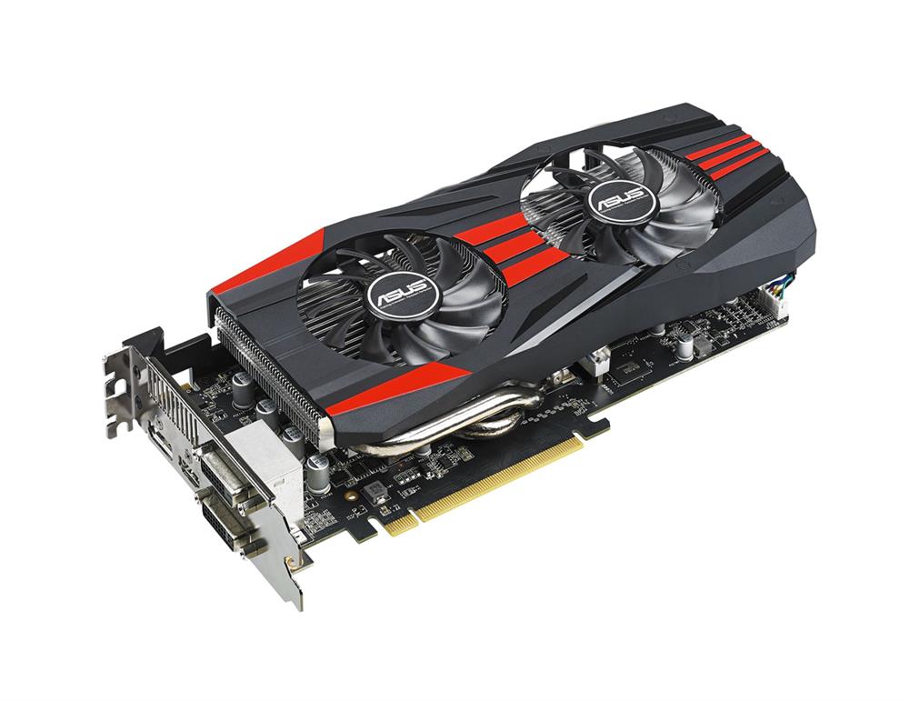 90YV04U2-M0NA00 ASUS R9270x-dc2t-2gd5 Video Graphics Card Radeon R9270x 2GB PCie Dvi H