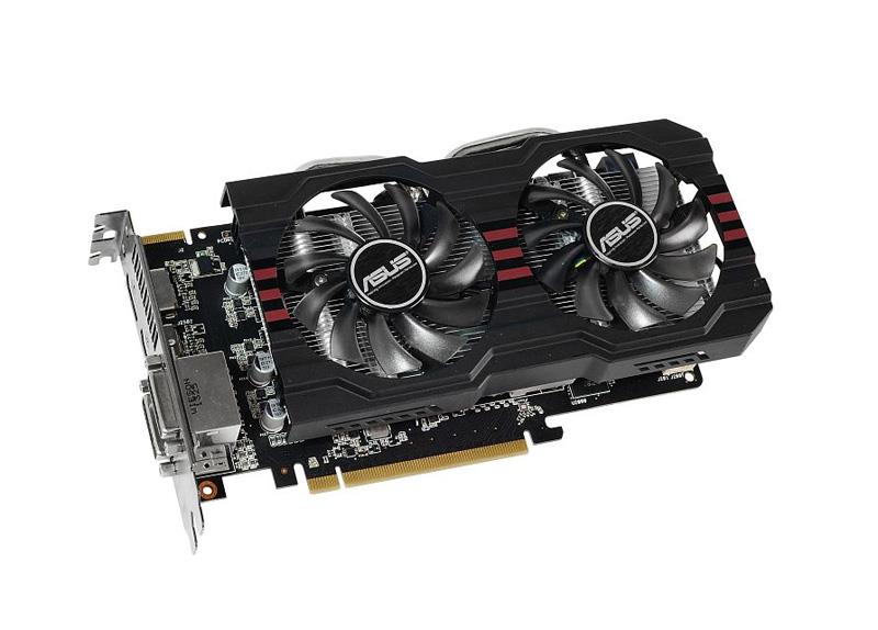 90YV04X1-M0NA00 ASUS R9270-DC2-2GD5 Radeon R9 270 2GB 256-Bit GDDR5 PCI Express 3.0 DVI/ HDMI/ DisplayPort HDCP Support Video Graphics Card