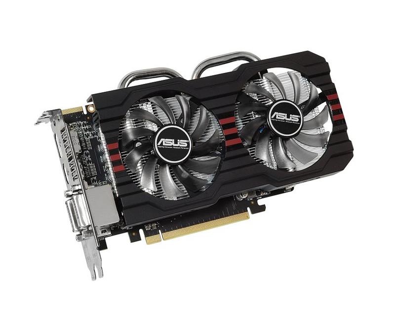90YV0521-M0NA00 ASUS R7260x-dc2-2gd5 Video Graphics Card Radeon R7260x 2GB PCie Dvi HD