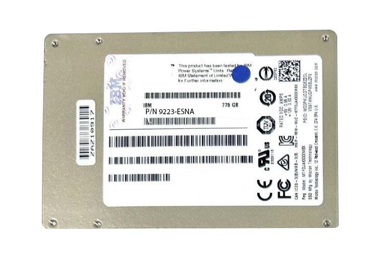 9223-ESNA IBM Enterprise 775GB SAS 12Gbps 2.5-inch Internal Solid State Drive (SSD)