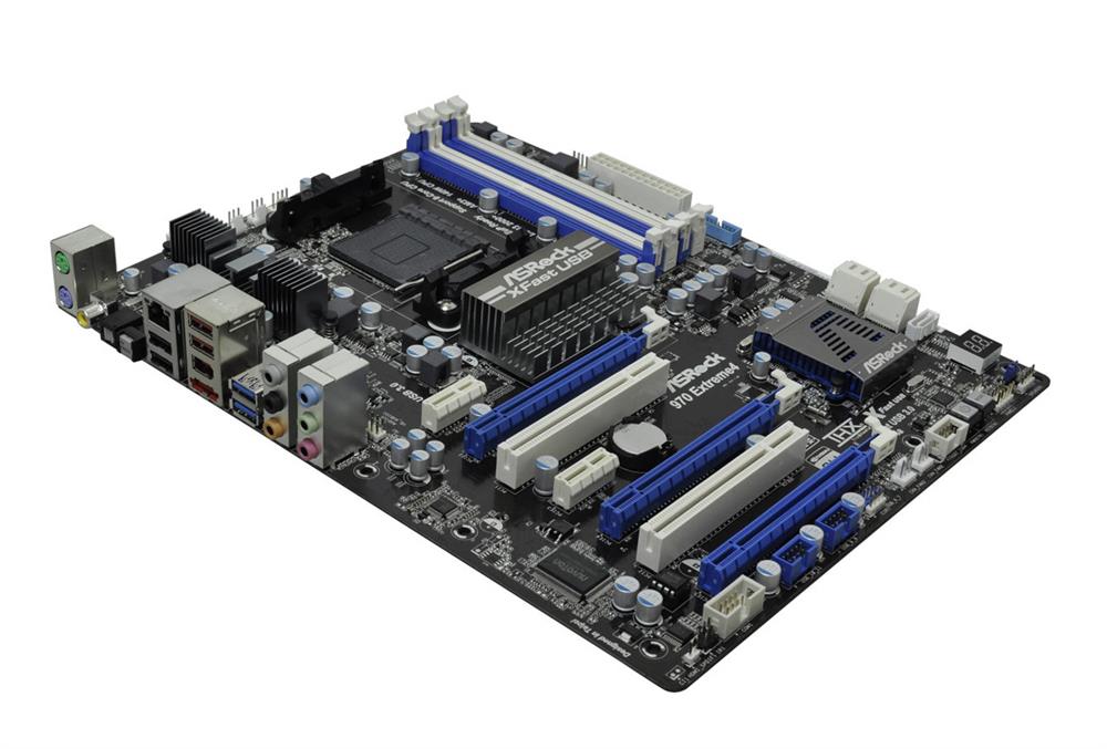 970-EXTREME4 ASRock 970 Extreme4 Motherboard Amd Socket Am3 970 Atx Raid (Refurbished)