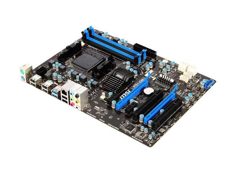 970A-G43-A1 MSI Socket AM3+ Chipset 970 + SB950 DDR3 6x SATA 6Gbps PCIe 2.0 x16 USB 2.0 ATX System Board (Refurbished)