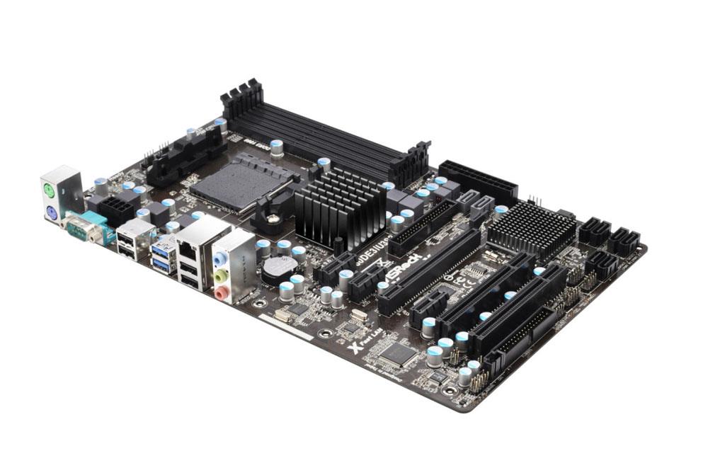 970DE3/U3S3 ASRock Socket AM3 AMD 770 + SB710 Chipset AMD Phenom II X6/ Phenom II X4/ Phenom II X3/ Phenom II X2/ AMD Athlon II X4/ Athlon II X3/ Athlon II X2/ AMD Sempron Processors Support DDR3 4x DIMM 2x SATA3 6.0Gb/s ATX Motherboard (Refurbished)