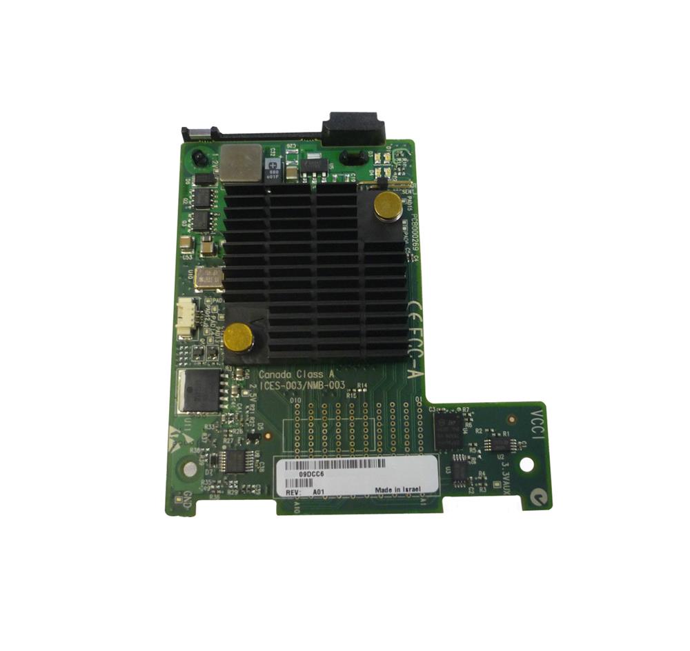 9DCC6 Dell Dual-Ports 40Gbps Virtual Protocol Interconnect (VPI) Mezzanine Card