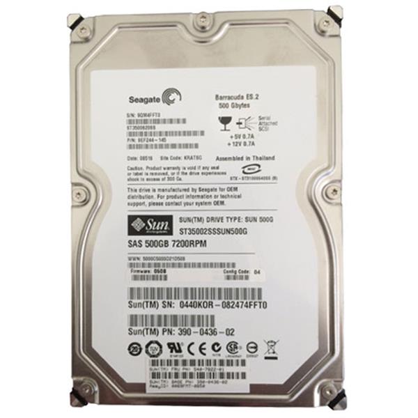 9EF244-145 Seagate Barracuda ES.2 500GB 7200RPM SAS 3Gbps 16MB Cache 3.5-inch Internal Hard Drive