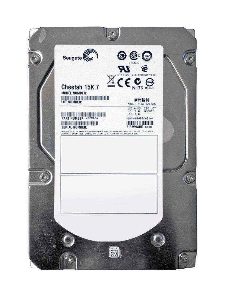 9FM004-030 Seagate Cheetah 15K.7 450GB 15000RPM Fibre Channel 4Gbps 16MB Cache 3.5-inch Internal Hard Drive