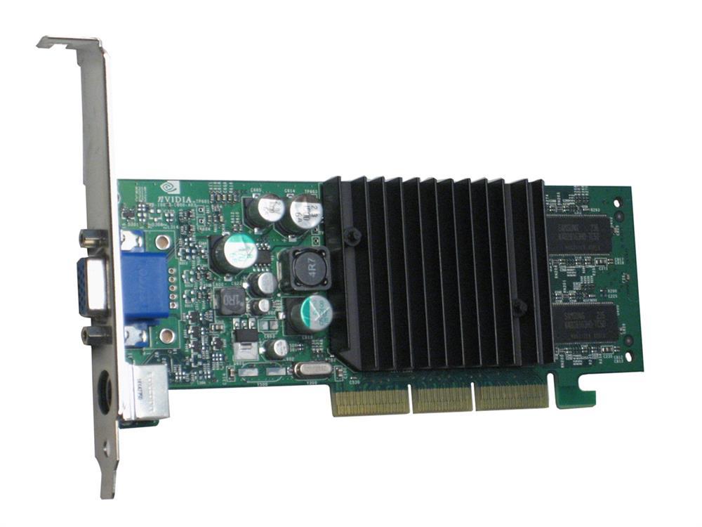 9P301 Dell 64MB nVidia GeForce 4 AGP Video Graphics Card