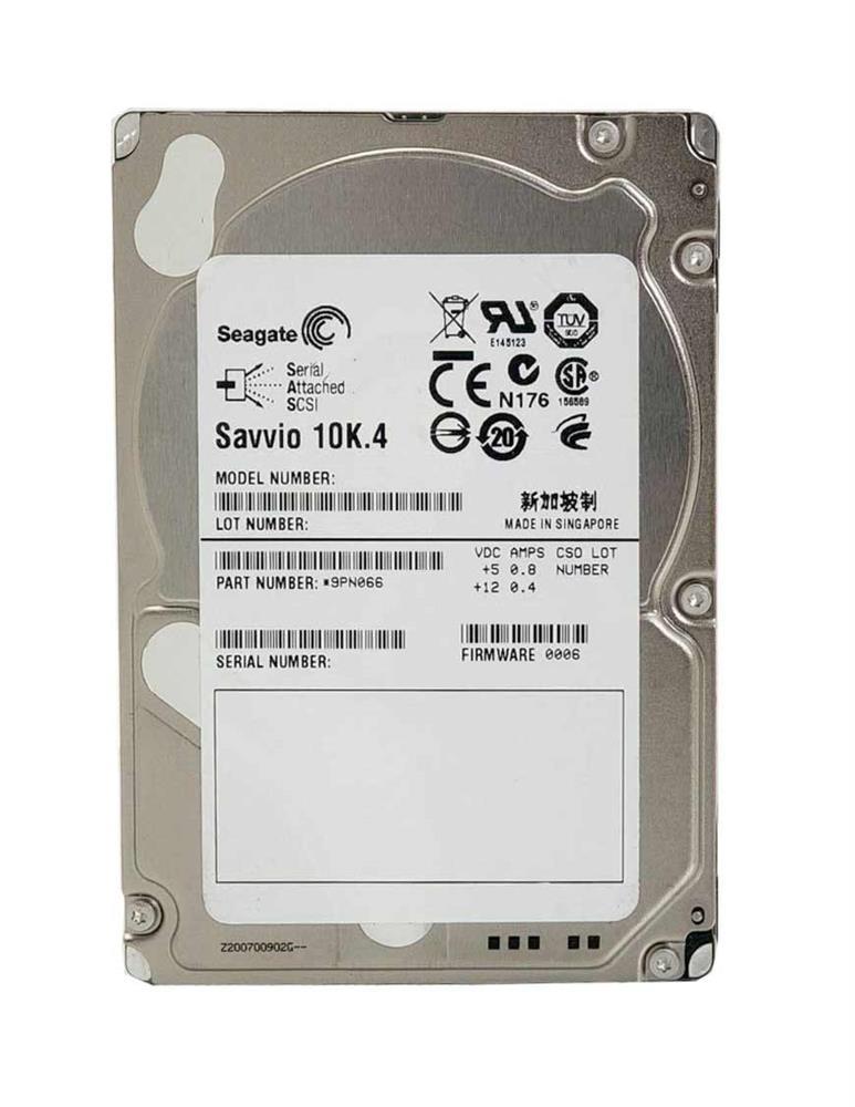 9PN066-038 Seagate Savvio 10K.4 600GB 10000RPM SAS 6Gbps 16MB Cache 2.5-inch Internal Hard Drive