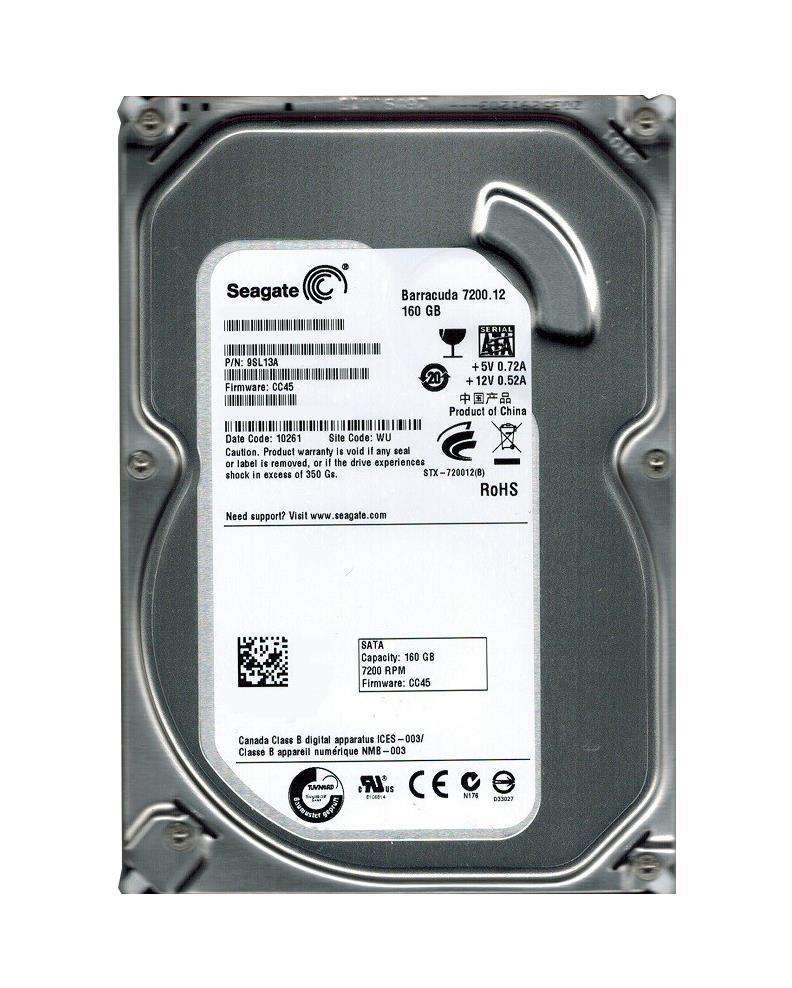 9SL13A-846 Seagate Barracuda 7200.12 160GB 7200RPM SATA 3Gbps 8MB Cache 3.5-inch Internal Hard Drive