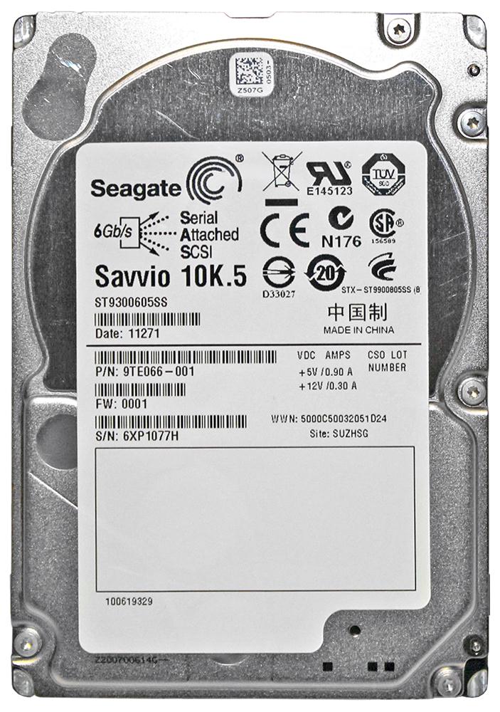9TE066-001 Seagate Barracuda 300GB 10000RPM SAS 6Gbps 64MB Cache 2.5-inch Internal Hard Drive