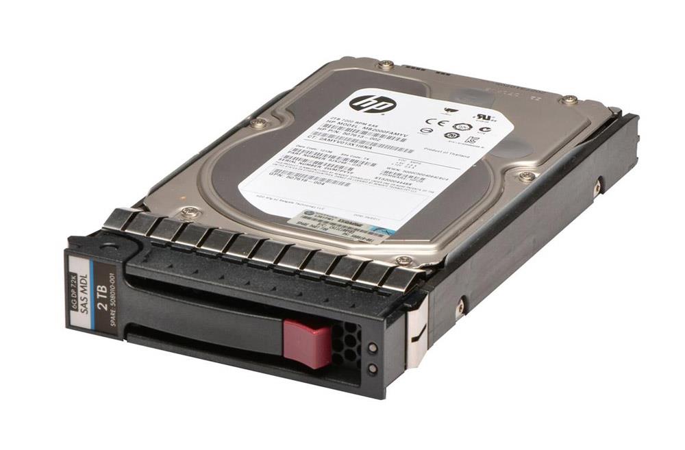 9XJX248-074 HP 2TB 7200RPM SAS 6Gbps 2.5-inch Internal Hard Drive
