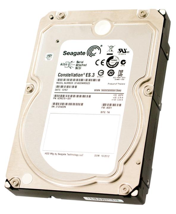 9ZM270-001 Seagate Constellation ES.3 4TB 7200RPM SAS 6Gbps 128MB Cache 3.5-inch Internal Hard Drive