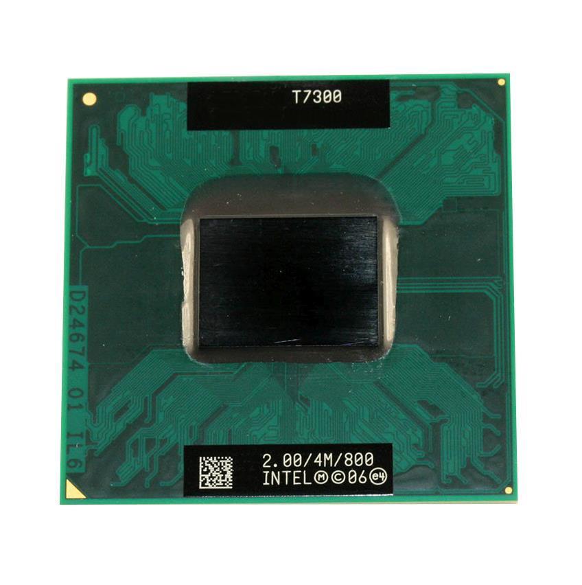 A1255931 Dell 2.00GHz 800MHz FSB 4MB L2 Cache Intel Core 2 Duo T7300 Mobile Processor Upgrade