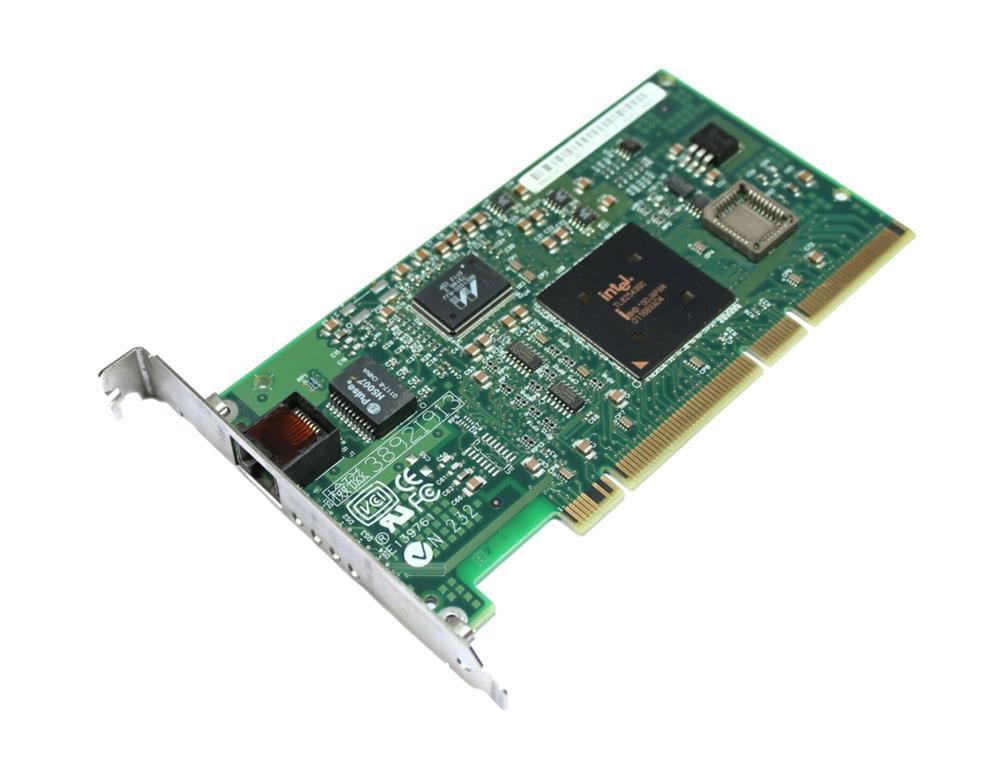 A19845-005 Intel PRO/1000 T Single-Port RJ-45 1Gbps 10Base-T/100Base-TX/1000Base-T Gigabit Ethernet PCI Server Network Adapter