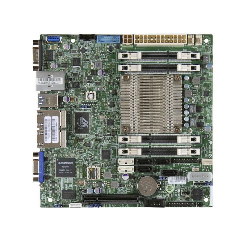 A1SAI-2550F-O SuperMicro Intel Atom C2550 DDR3 SATA3&usb3.0 Server Motherboard (Refurbished)