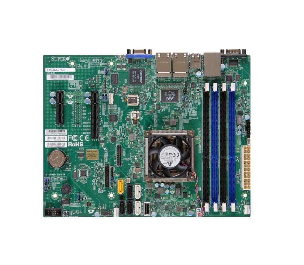 A1SAM-2750F-O SuperMicro Intel Atom C2750 DDR3 SATA3 V&4GBe Server Motherboard (Refurbished)