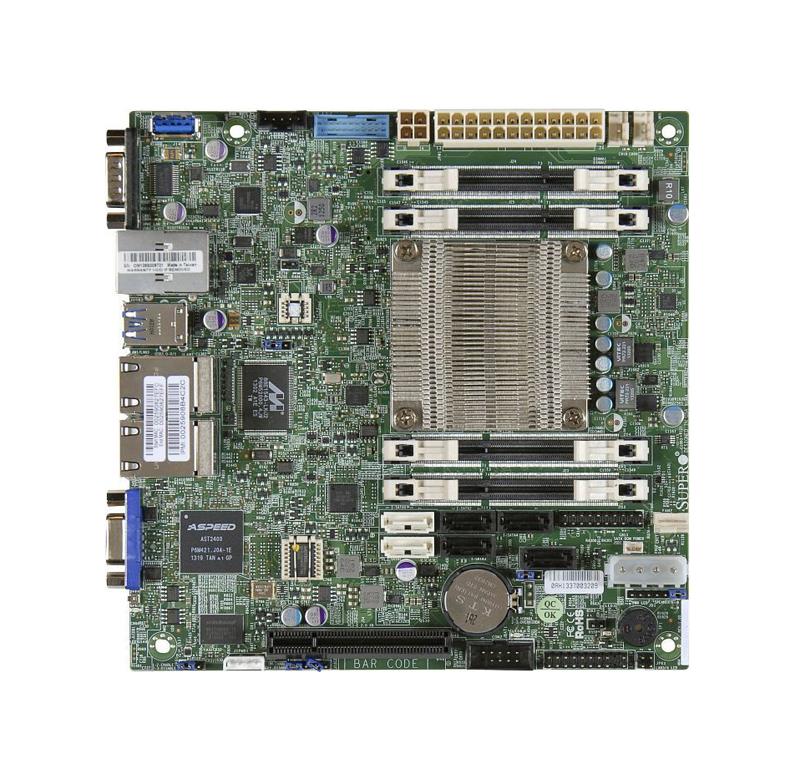 A1SRI-2558F-O SuperMicro Intel Atom C2558 DDR3 SATA3&usb3.0 Server Motherboard (Refurbished)