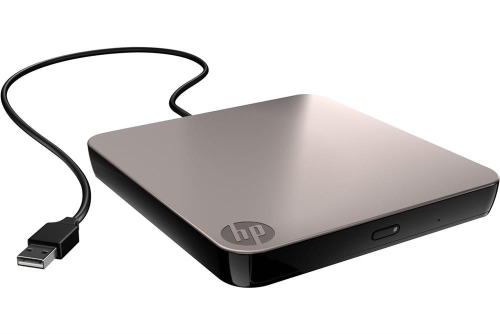 A2U56AA HP External DVD-Writer DVD R/ RW Support8x Write/ Dual-Layer Media Supported USB 2.0 (Refurbished)