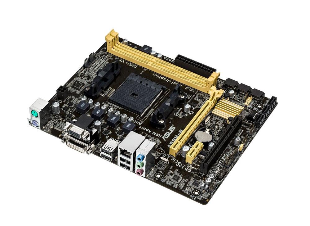 A58M-E ASUS Athlon/A-Series Processor Support AMD A58 FCH (Bolton D2) Chipset Socket FM2+ micro-ATX Motherboard (Refurbished)